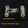 Lock Security Safety Stainless Steel Rustproof Sliding Door Gate Latch