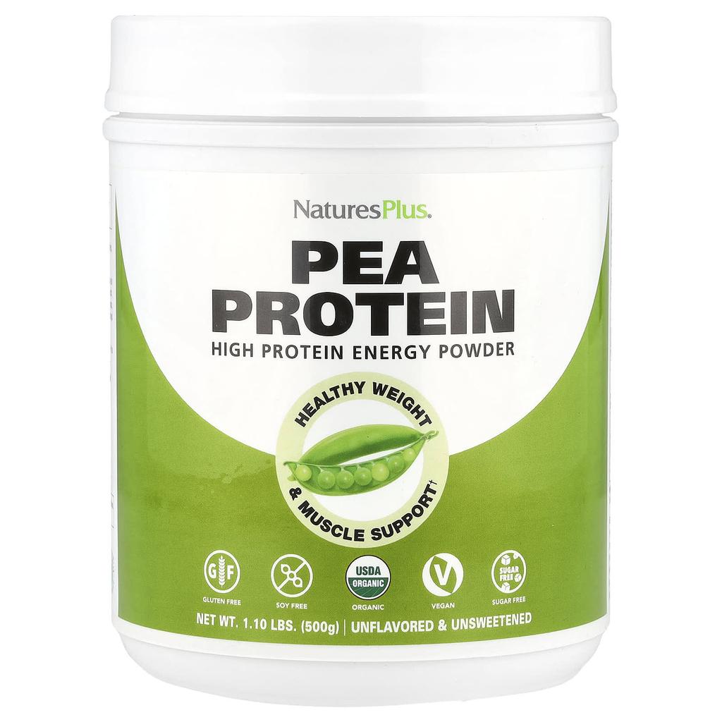 NaturesPlus, Organic Soy Protein Powder, 1.10 lbs (500 g)