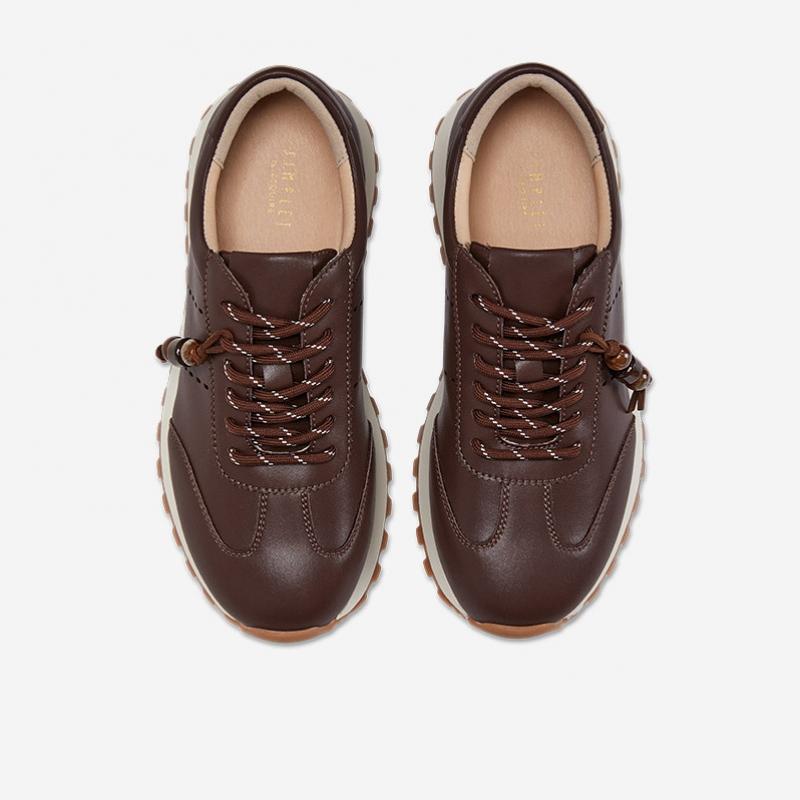 Simplet By ESquire Simple Women S Kayla Platform SneakerS Brown