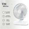 Desktop Cooling Fan Portable Desk Fan, Small Air Circulating 3 Speed Quiet Personal Circulator Adjustable Tilt Head Table for Office Dorm Kitchen
