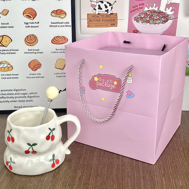 Керамическая кружка с цветной подглазурной росписью, сувенирная чашка для дома, подарок на день рождения, чашка для воды, парная кофейная чашка, личная