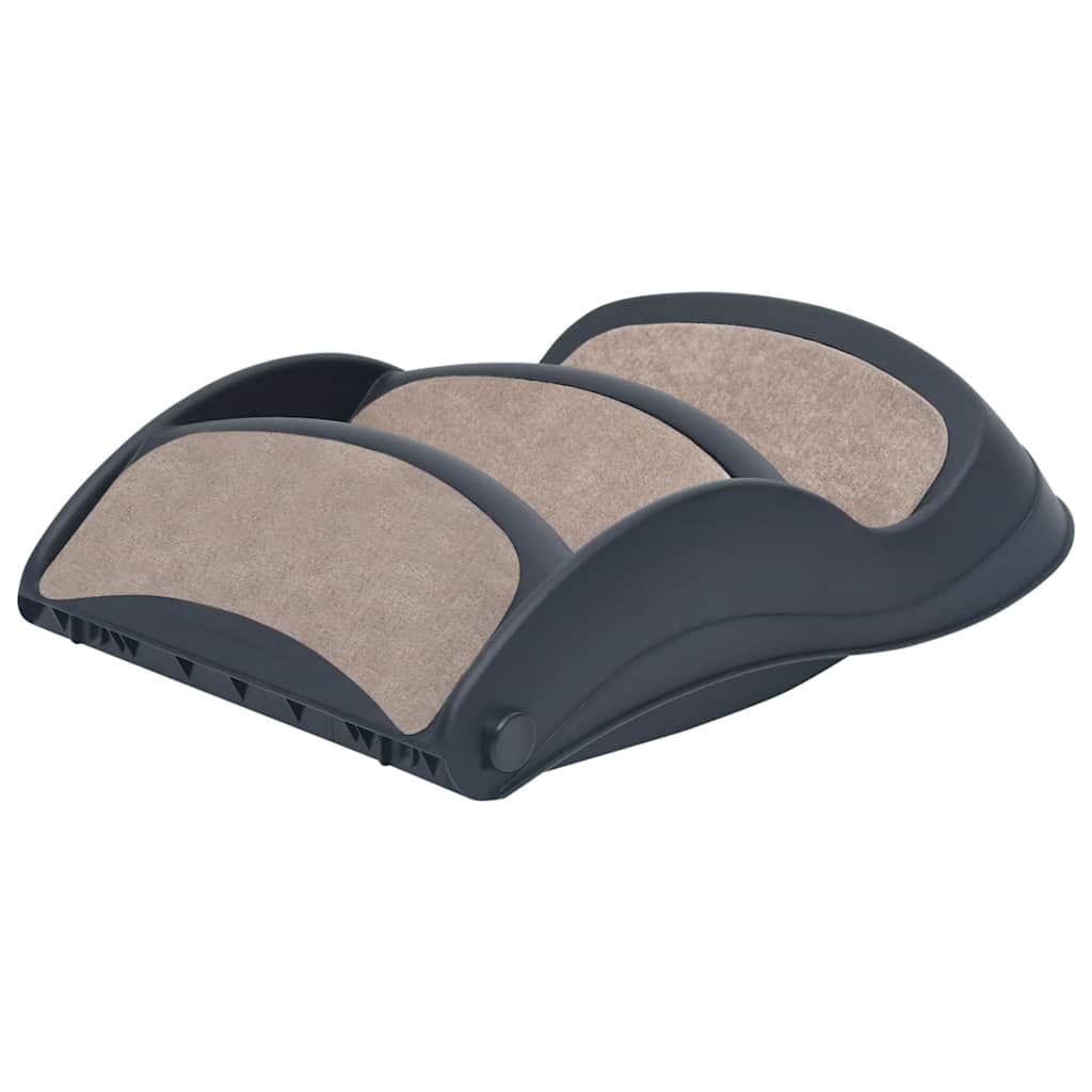 3 Step Foldable Dog Stairs in Dark Gray
