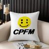 Наволочка Роскошная Улыбка C-Cpfm Дом Общежитие Спинка Стула Короткий Плюш Двусторонняя Печать Офис Время для Сна Чехол для Подушки