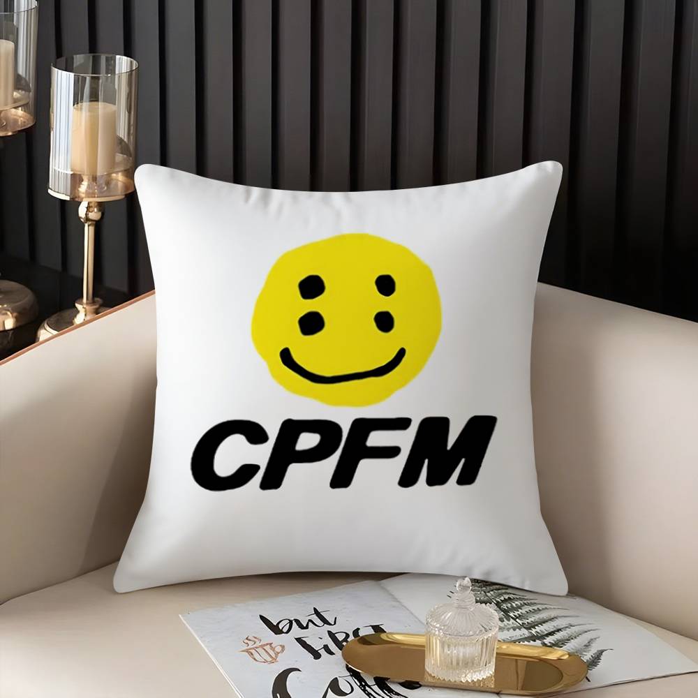 Наволочка Роскошная Улыбка C-Cpfm Дом Общежитие Спинка Стула Короткий Плюш Двусторонняя Печать Офис Время для Сна Чехол для Подушки