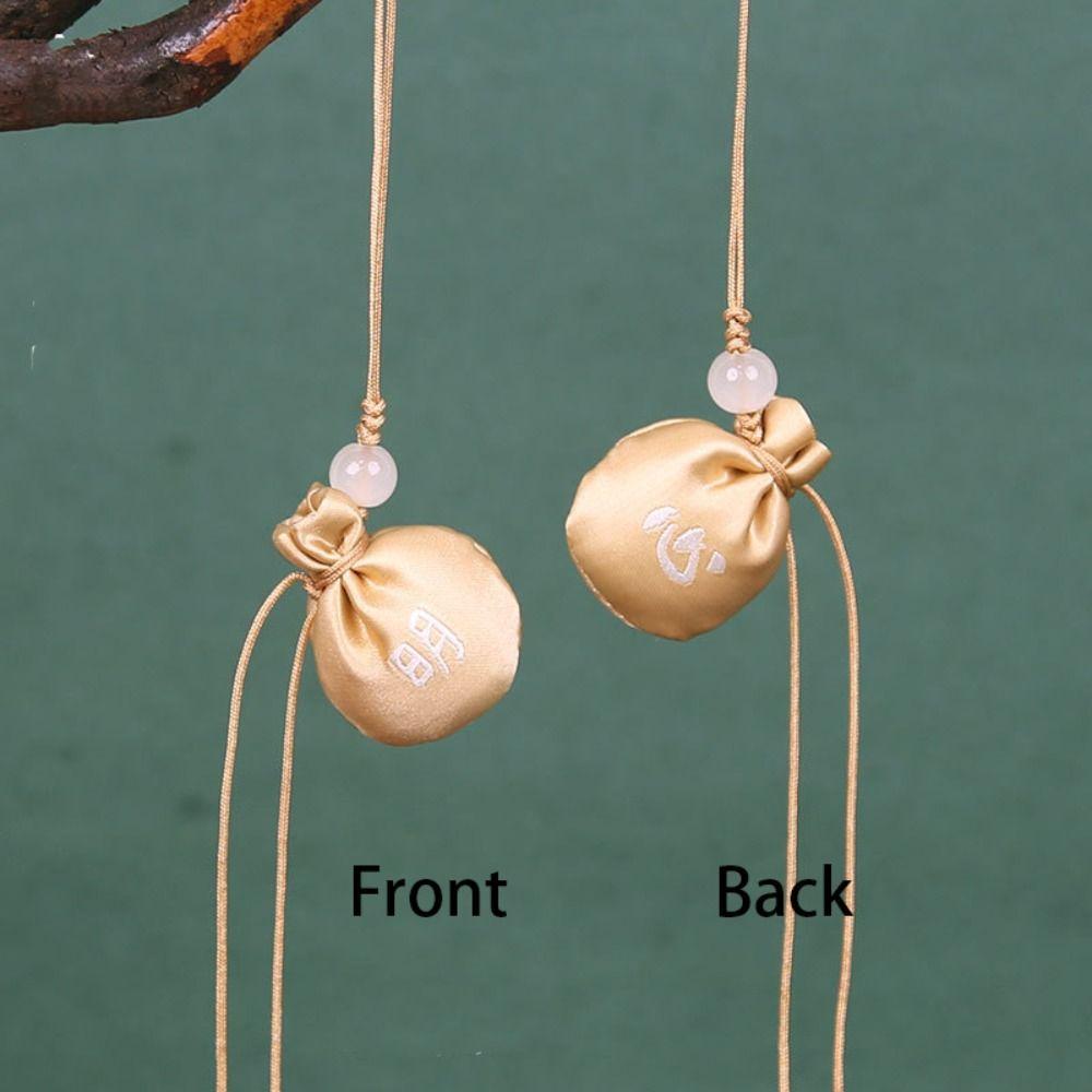 Printing Mini Cloth Sachet for Filled Fragrant Herbs Tassel Small Pouch Perfume Spice Bag  Girl