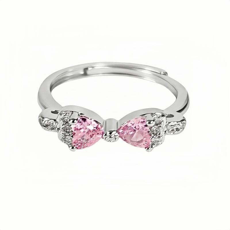 Геометрическая роскошь, Высококлассное ощущение, Тонкое кольцо, Персонализированное кольцо с открытием, Простое микроинкрустированное сверкающим цирконом, Супер сказочное кольцо, Женское.