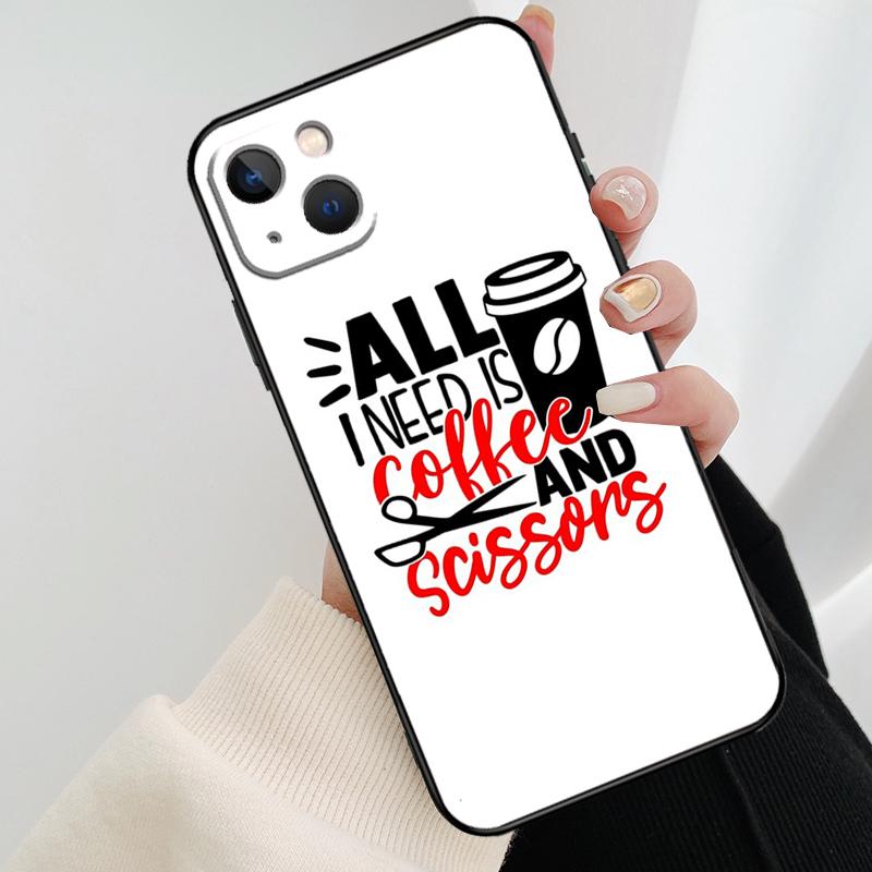 Чехол для телефона парикмахера для iPhone 13 12 11 14 15 16 Pro Max Mini X XS Max XR Plus Чехол Задняя крышка
