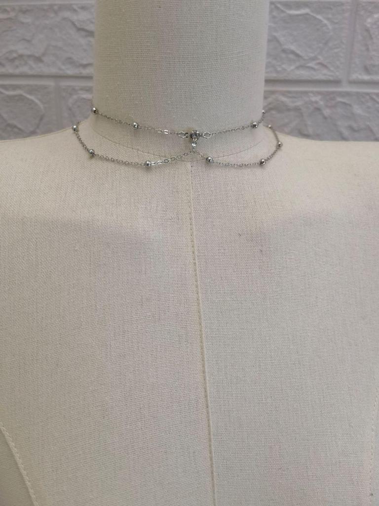 European-American Beach Glam Body Chain with Sparkling Diamond Pendant and Tassel