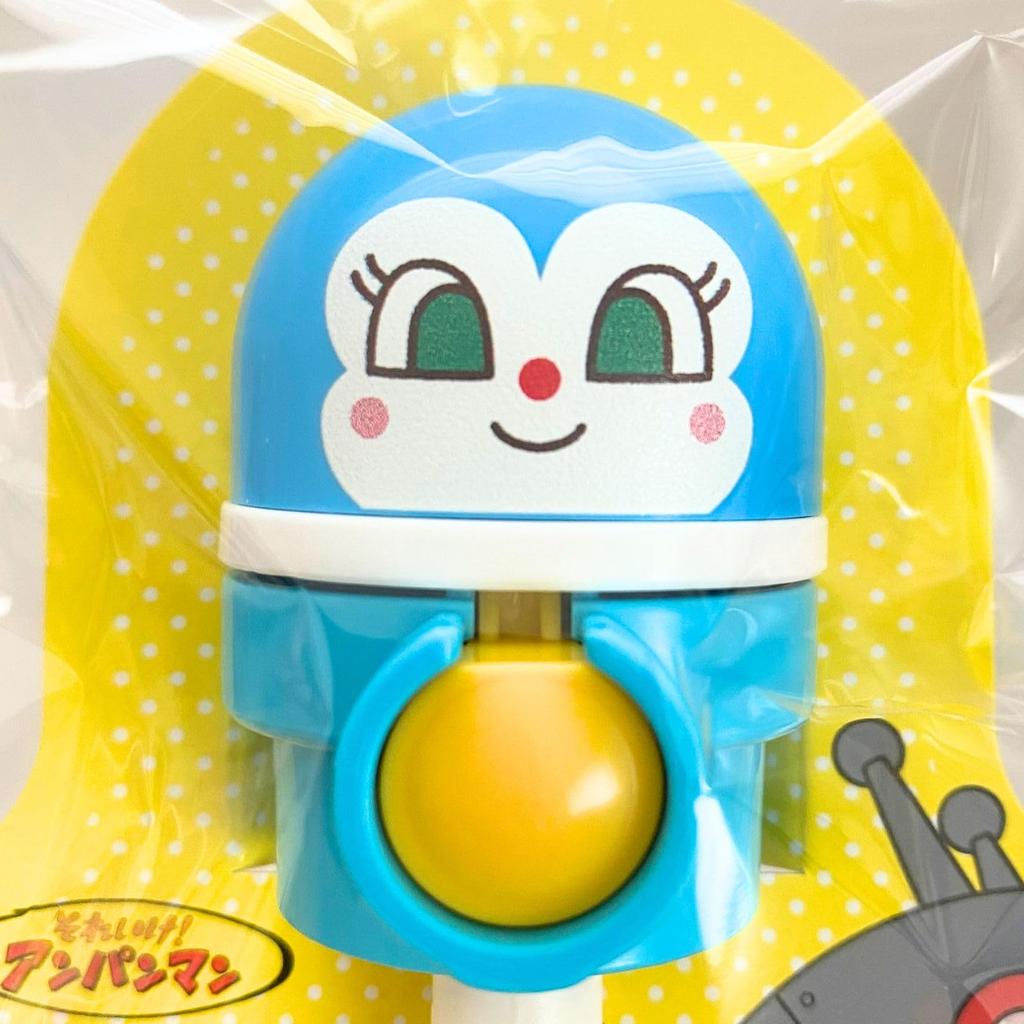 [Набор из 5 штук] Эксклюзивные пластиковые крышки для бутылок из музея Анпанмана (5 крышек для соломинок) - Анпан, Байкинман, Докин-чан, Кокин-чан, Дадандан