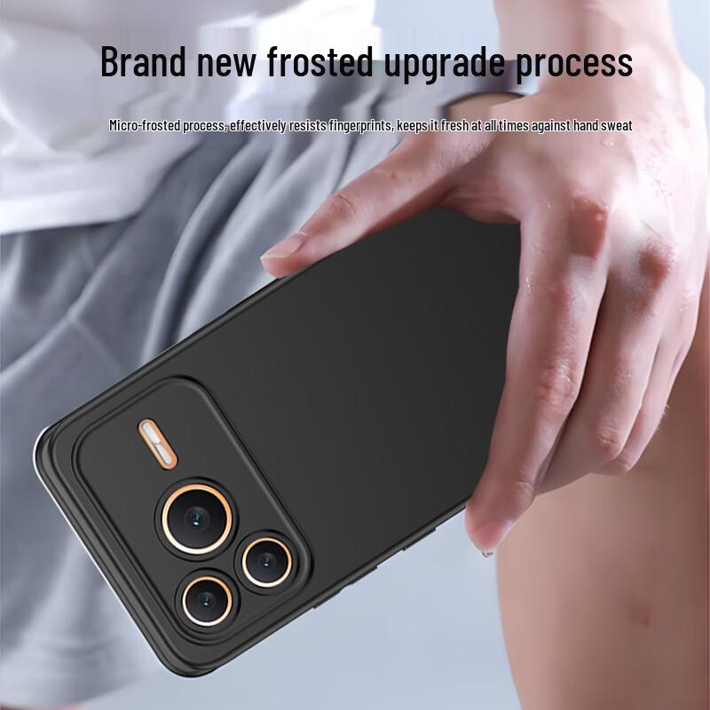 Матовая противоударная чехол-накладка Smorss Skin-Feel для OnePlus 15T