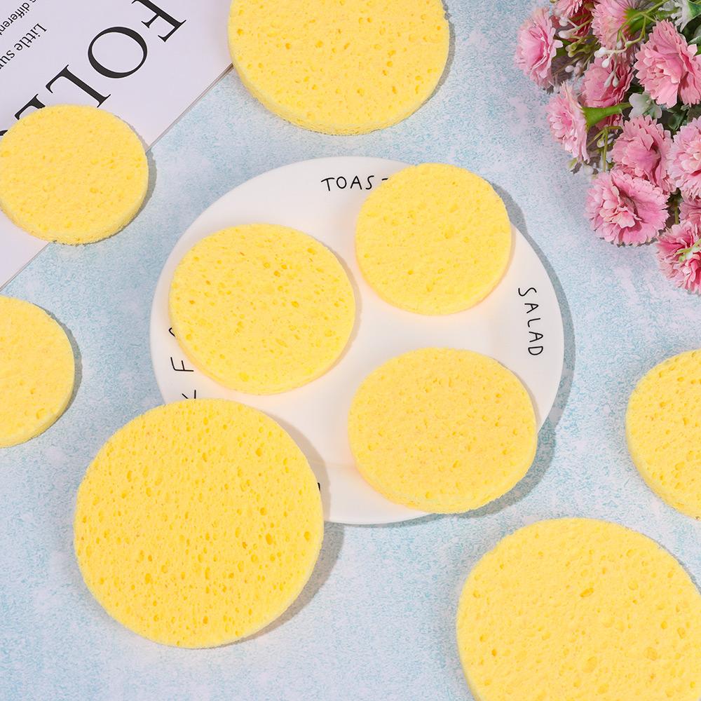Инструмент для макияжа Уход за кожей Очищающая губка Очищающее средство для тела Очиститель для лица Подушечка для мытья лица Компресс-слойка