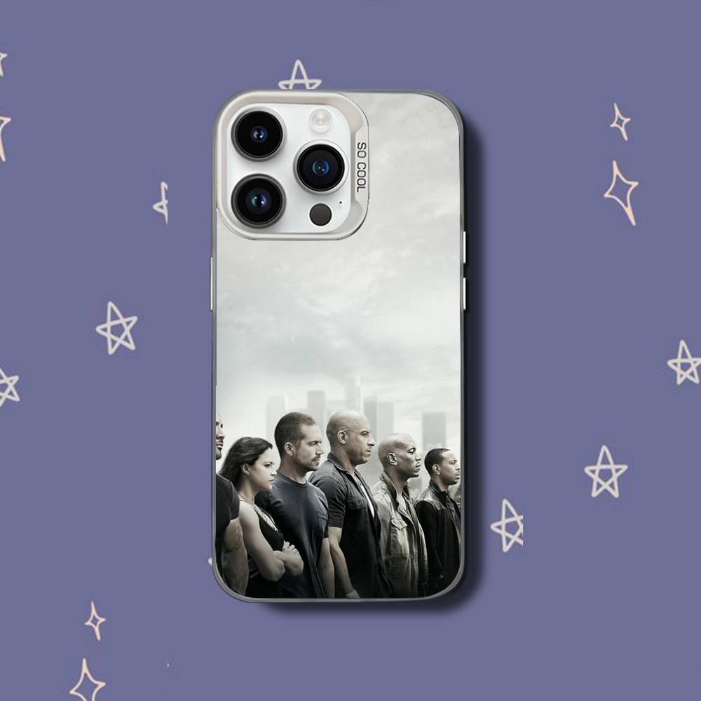 F-Fast or Furious 9 Phone Case For iPhone 17,16,15,14,13,12,11,Pro,XS,Max,Plus,Mini,SE White Candy Matte Shockproof Cover
