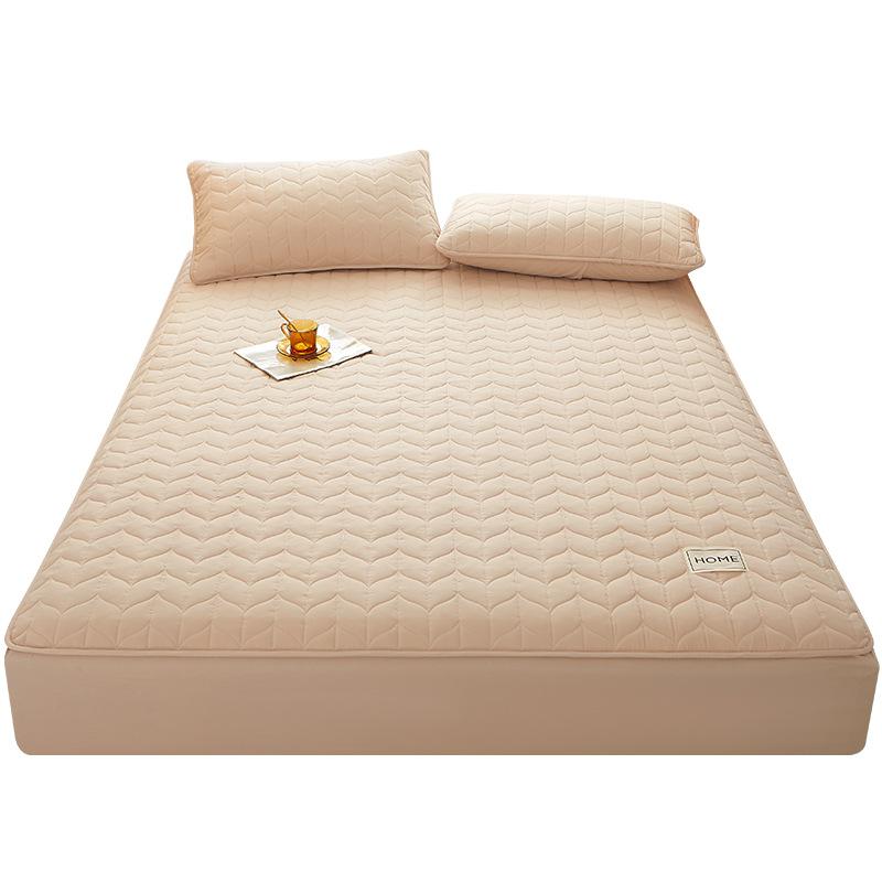 Покрывало цельное с хлопковой подкладкой, защитный чехол для матраса Simmons, утолщенный нескользящий наматрасник, пыленепроницаемое покрывало