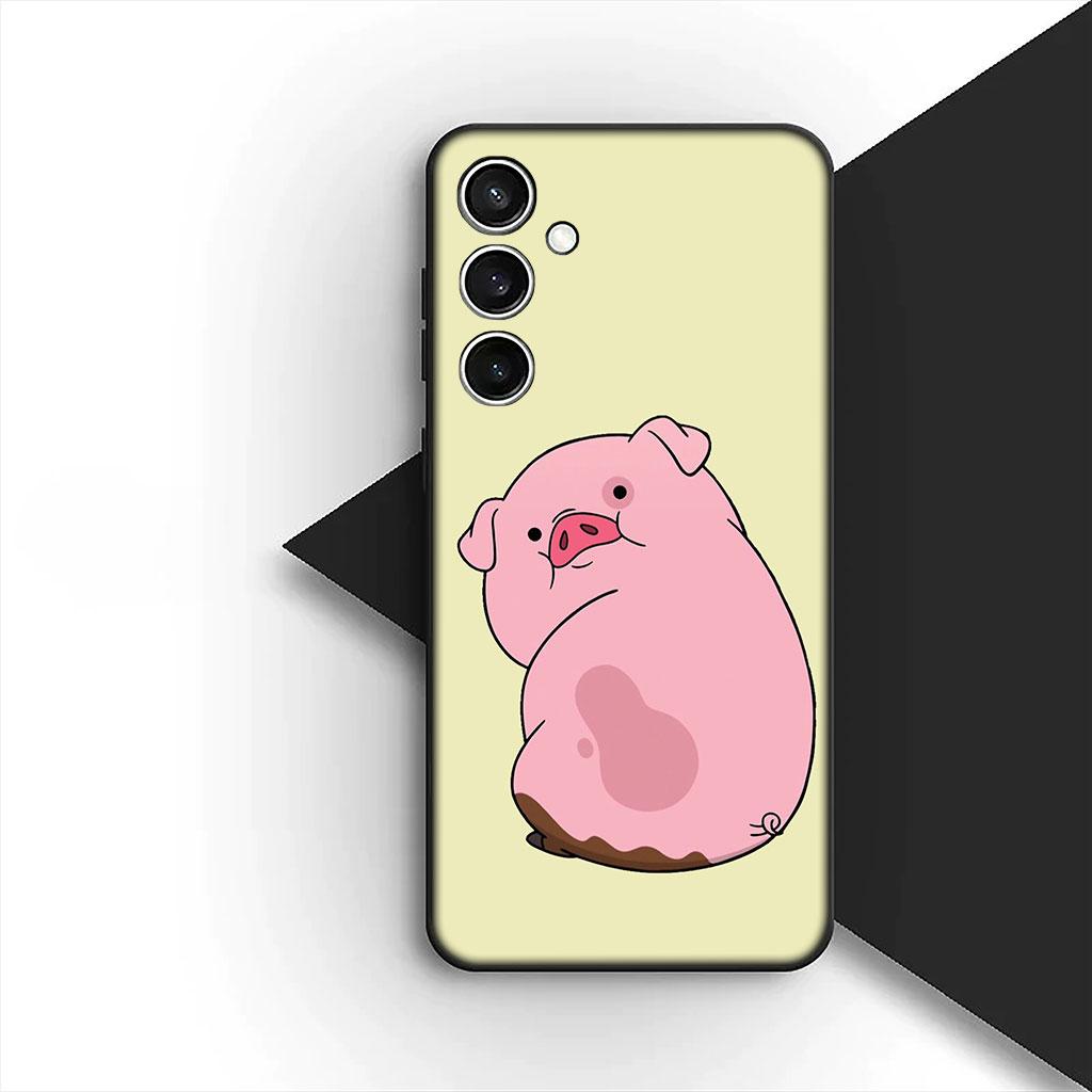Чехол Мультяшный Свинья G-Gravitys Падает Чехол для Телефона для Motorola Moto G86 G57 E14 E15 G14 G34 G35 G84 G24 A54 G15 Power E22 Корпус