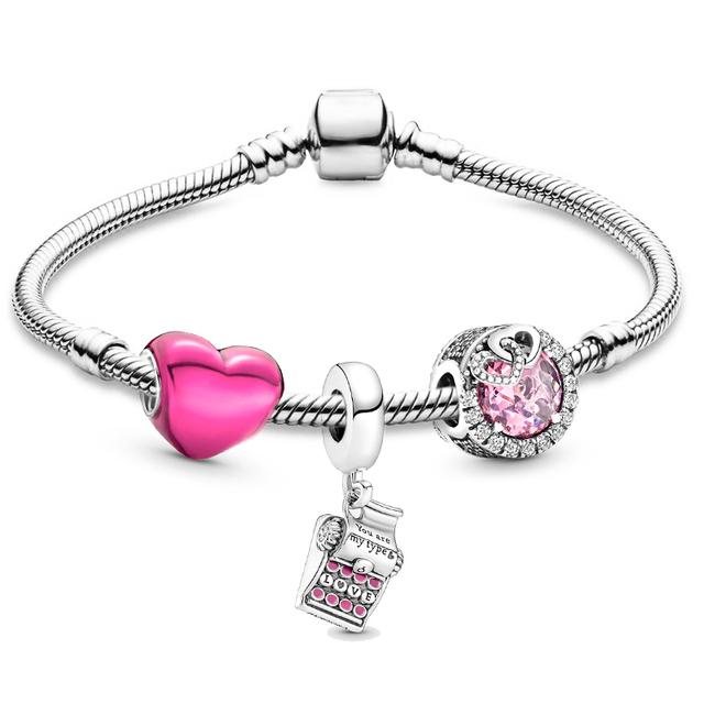 41 стиль, высокое качество, кристаллы и эмаль, эмаль, подвеска из бисера, цепочка в виде змеи, подвески, браслеты для женщин, ювелирные изделия