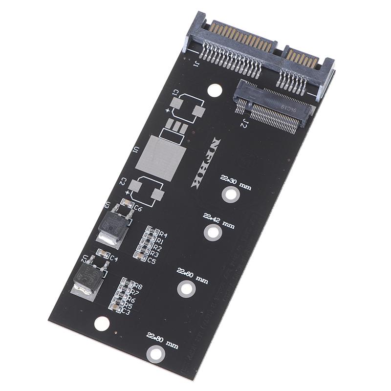 Переходник M.2 NGFF SSD на 2.5 дюйма SATA, карта-конвертер M.2 NGFF SSD в SATA3
