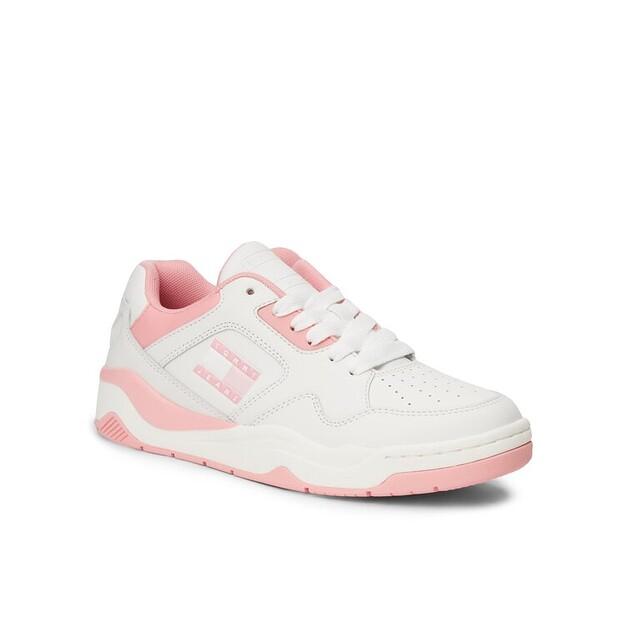Кроссовки Tommy Jeans Tjw New Basket Sneaker Lc EN0EN02524 розовый