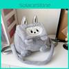 Plush Backpack Capybara Shoulder Bag With Adjustable Shoulder Straps