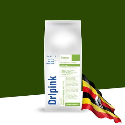 Капающий Розовый Свежеобжаренный Угандийский Буги AA Кофе в Зернах 500г