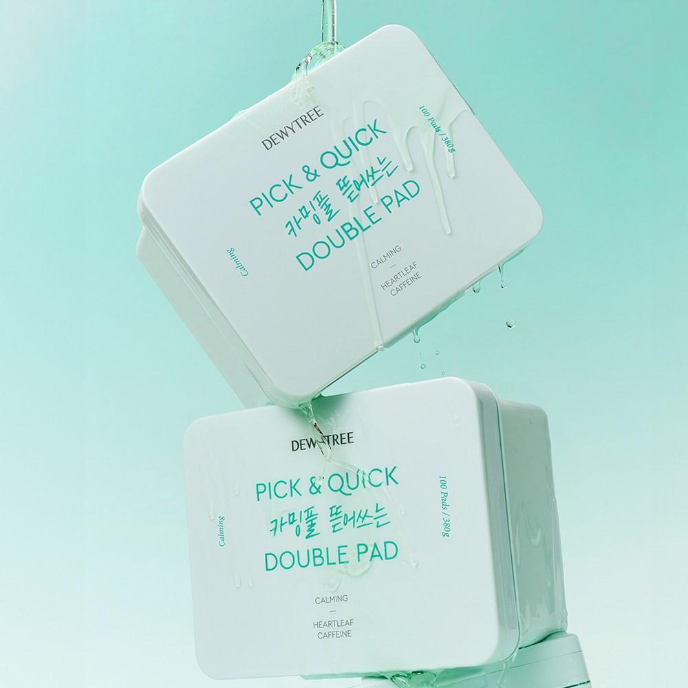 DEWYTREE Успокаивающие подушечки Pick & Quick Double Skin 380 г, 100 шт., 1 шт.