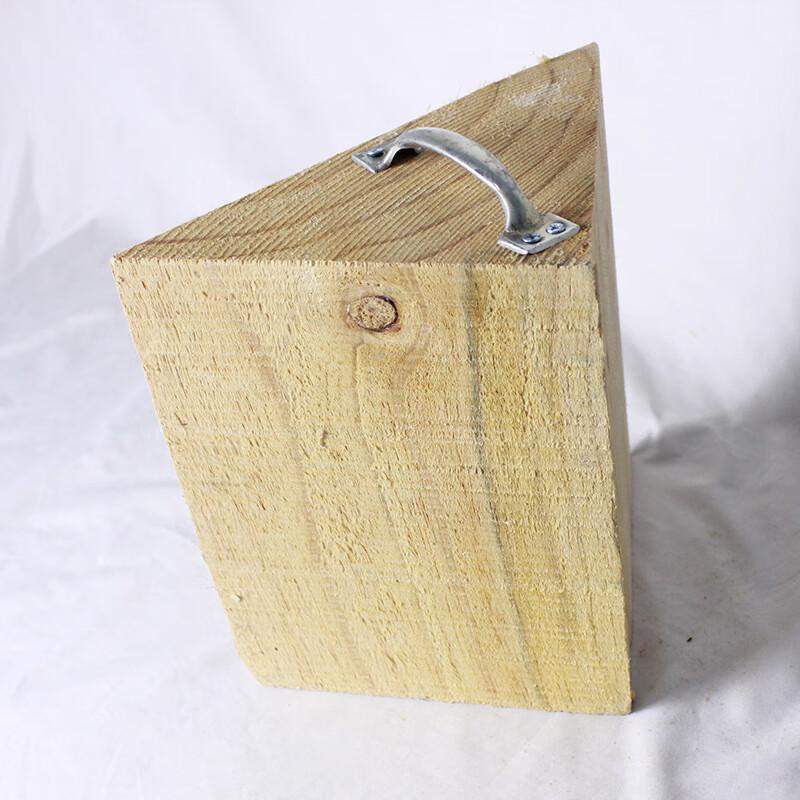 Portable Solid Wood Wheel Chock