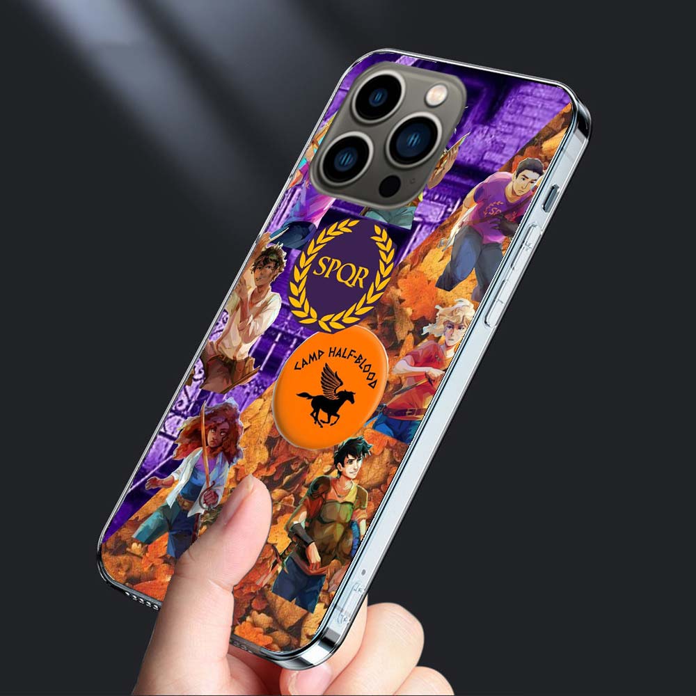 Чехол для телефона P-Перси Джексон Лагерь Полукровок Для Iphone 16E 15 Pro 14 Plus 17Air 16 17 Pro Max 12 13 Mini X XS XR 7 8 S