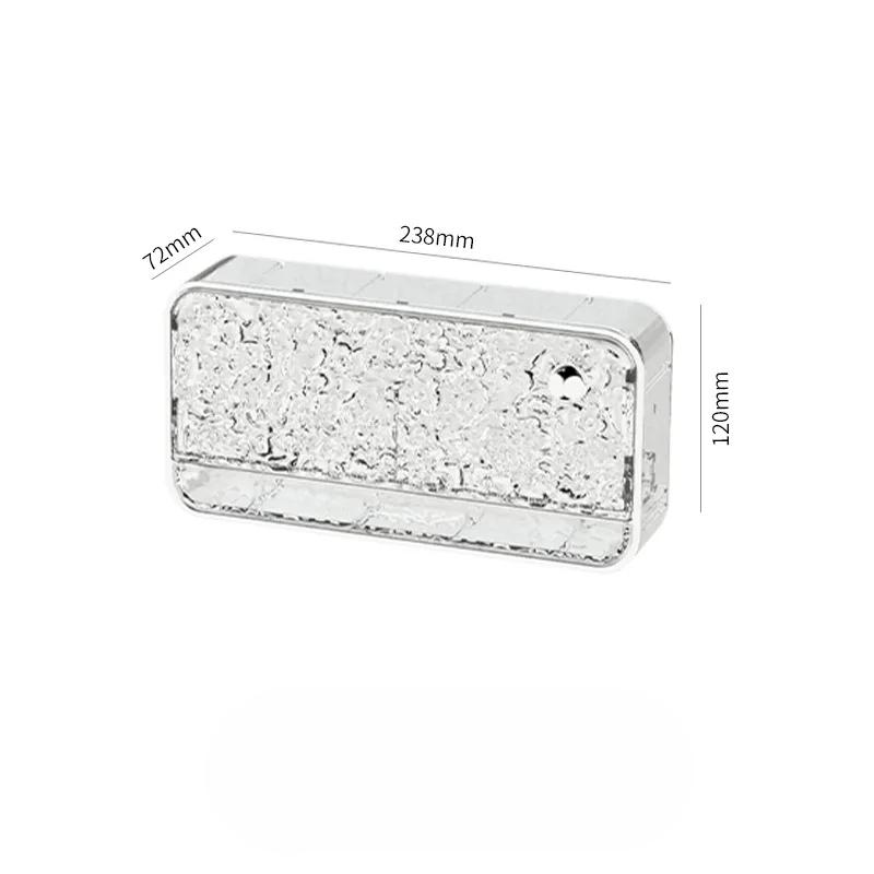 Легкая роскошь Волнистая настенная мыльница с дренажным ящиком Мыльница для ванной комнаты Безударная мыльница Держатель для мыла