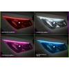 Car DRL Daytime Running Light Start Scan Style Sequential Flowing Turn Signal Light Ultra-Thin LED For Cadillac XT5 2017-2025TI9 