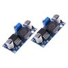 2 шт. — регулируемые понижающие модули питания, преобразователи 3,2–35 В в 1,25–35 В, 3 А