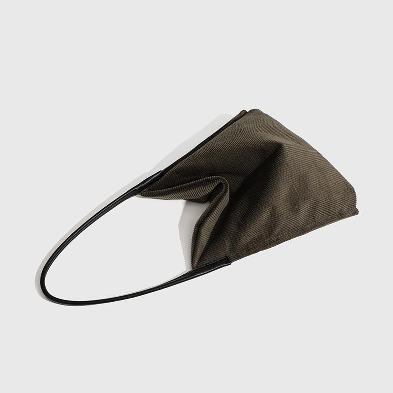 Large Capacity Casual All-in-one Simple Suede Tote Bag Women's Commuter Underarm Bag Shoulder Tote