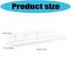 Pack of 1 Clear Acrylic Plant Holder for Succulents Home Decoration Easy Installation Shelf for Window