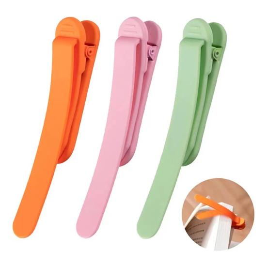 Умная закладка, силиконовый держатель для книг, аксессуары, эластичная, гибкая, уникальный дизайн, закладка для чтения для любителей чтения