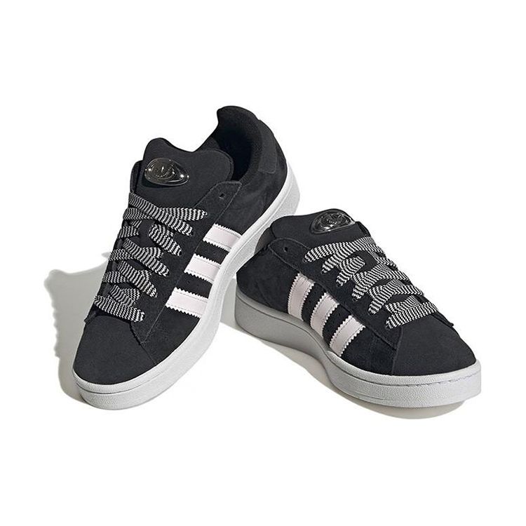 adidas Campus 00s Черные почти розовые женские кроссовки Core-черная обувь-белый HP6396