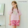 Olivan Hawaiian Outfit Set  Pink 