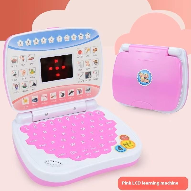 Машина для раннего образования Светодиодный дисплей Обучающее устройство Музыкальная детская игрушка Мини-симулятор ноутбука