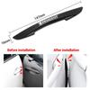 2026 Hot Car Sticker 4pc Rubber Car Door Edge Protector Stickers Anti Collision Strips For Peugeot 206 307 308 3008 207 208 407 