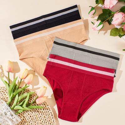 Женские треугольные трусики больших размеров, сексуальное нижнее белье, бесшовные трусики, нижнее белье с высокой талией, 60-80 кг