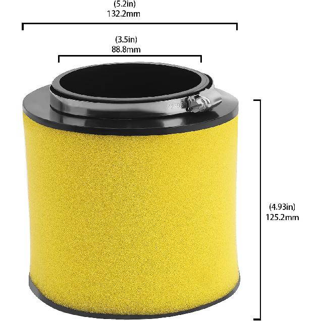 Road Passion 17254-HN1-000 Air Filters Replacement for Honda TRX400EX TRX 400 EX 1999-2001 2004 2006-2008/ TRX400EX Sportrax 400 EX 1999-2008/