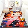 1PC Cute red salamander Carpet for Living Room Bedroom Sofa Home Decor Rus Non-slip Floor Mat Luxury Gift