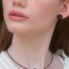 LOVE ME MONSTER Цветочный Хрустальный Ожерелье (L242WNK010)