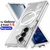 Прозрачный магнитный чехол для мобильного телефона Samsung Galaxy Z Fold 7/6, противоударная задняя крышка для Magsafe для Z Fold 6 7