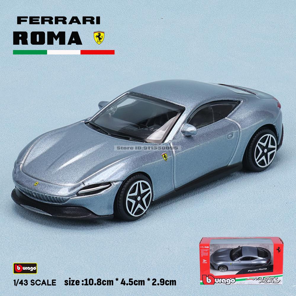 Ббураго 1:43 Несколько стилей Ferrari Purosangue sp2 488GTB 250GTO SF90 ROMA сплав роскошный автомобиль литая модель автомобиля игрушка подарок