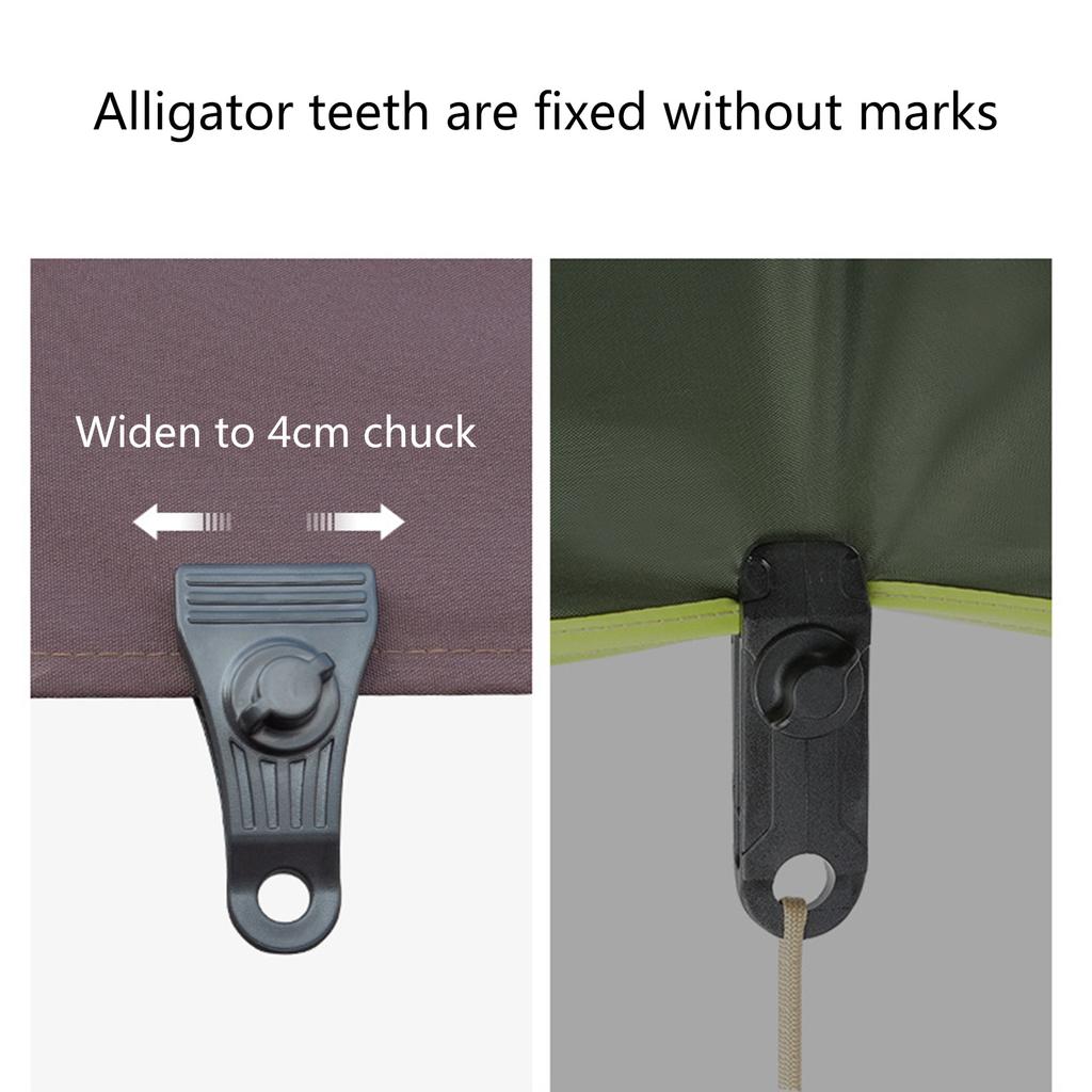 10 шт. зажимов для палаток с накатанной головкой, зажимы для палаток, держатели для брезента, тенты для кемпинга, автомобильные чехлы