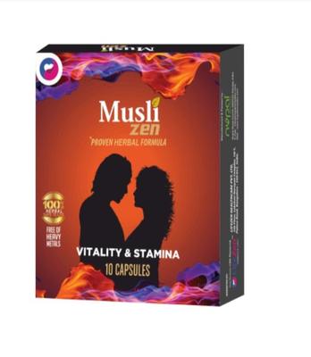 LifeZen Muslizen Herbal Vitality and Stamina Capsule 10 шт.
