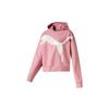 Casual Sports Pullover Hoodie Women Tops Bridal-Pink 581034-14
