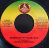 7inch Record RICHIE STEPHENS - Strength Of Your Love NONE Camp Fire Produ 2006 Jamaica Reggae, Ska & Dub Used