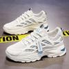 Summer Soft Sole Anti Slip Outdoor Running Shoes Men's Breathable Sports Casual Mesh Shoes Student Fashion Trendy Urban Shoes