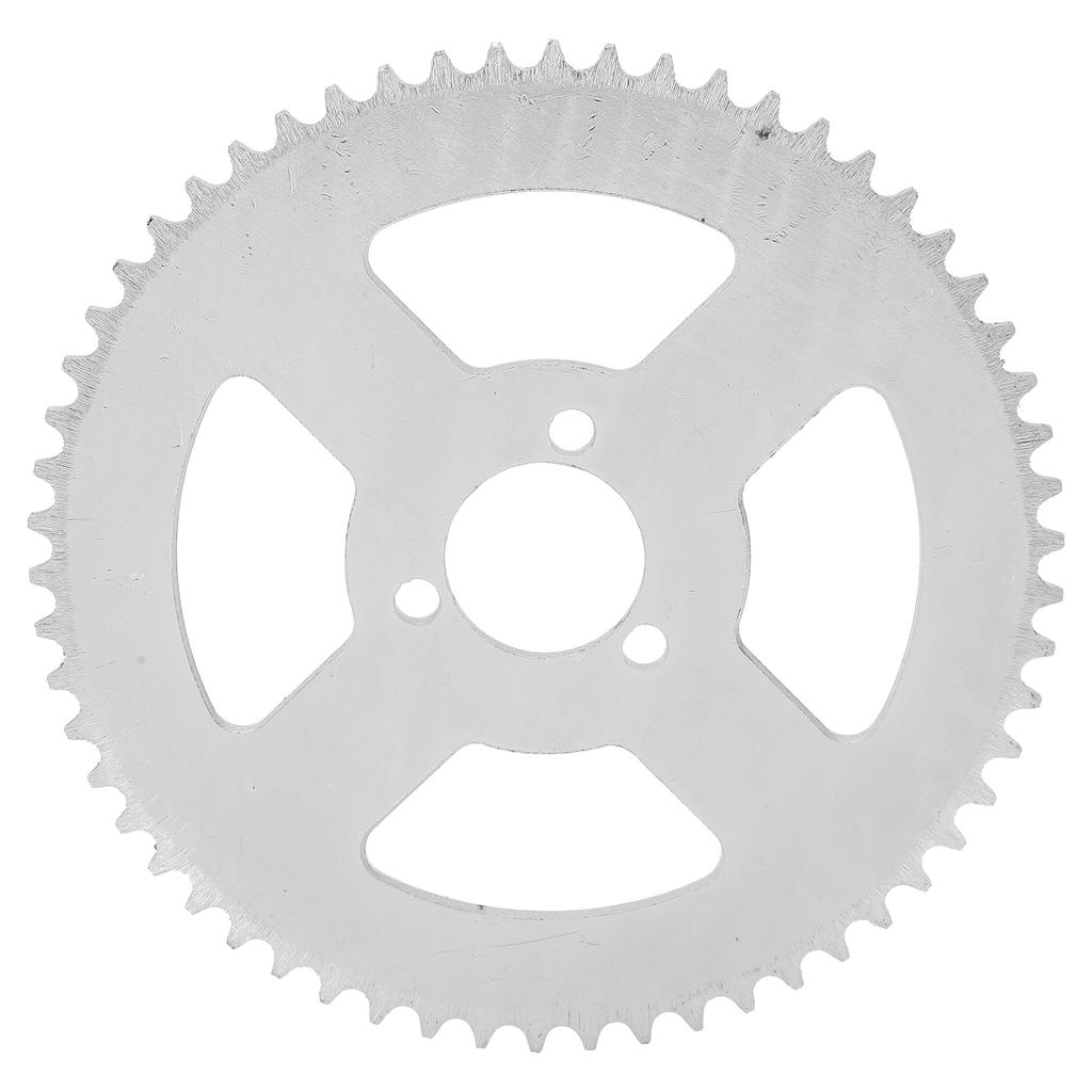T8F 58T Белая стальная звездочка с 3 отверстиями, шатуны 29 мм для мини-мотоцикла 4749 куб. см, ATV Kart