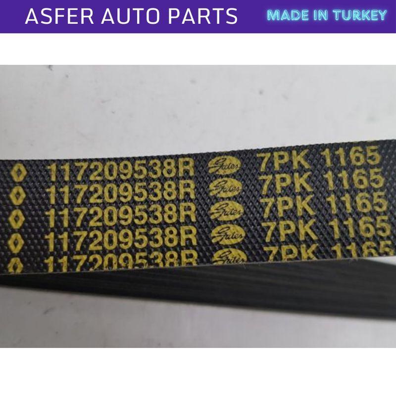Ремень генератора для Clio Mk5 Captur Mk2 Duster Mk2 Taliant 1.0 TCE H4D OEM 117209538R 11720HC1A