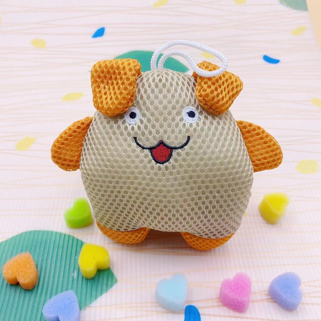 Сетчатый шарик для ванны для куклы, любимые принадлежности для купания детей и девочек, мультяшный большой цветок для ванны, купание